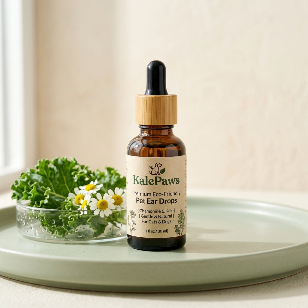 KalePaws Botanical Gentle Ear Cleaning Drops