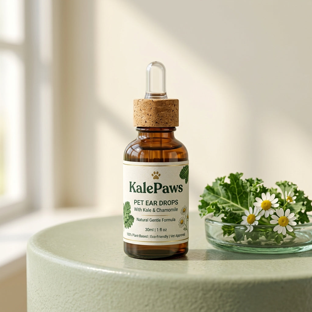 KalePaws Botanical Gentle Ear Cleaning Drops