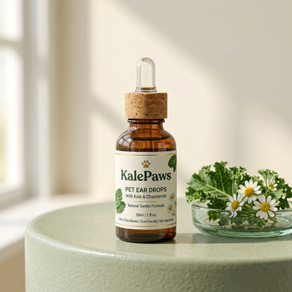 KalePaws Botanical Gentle Ear Cleaning Drops